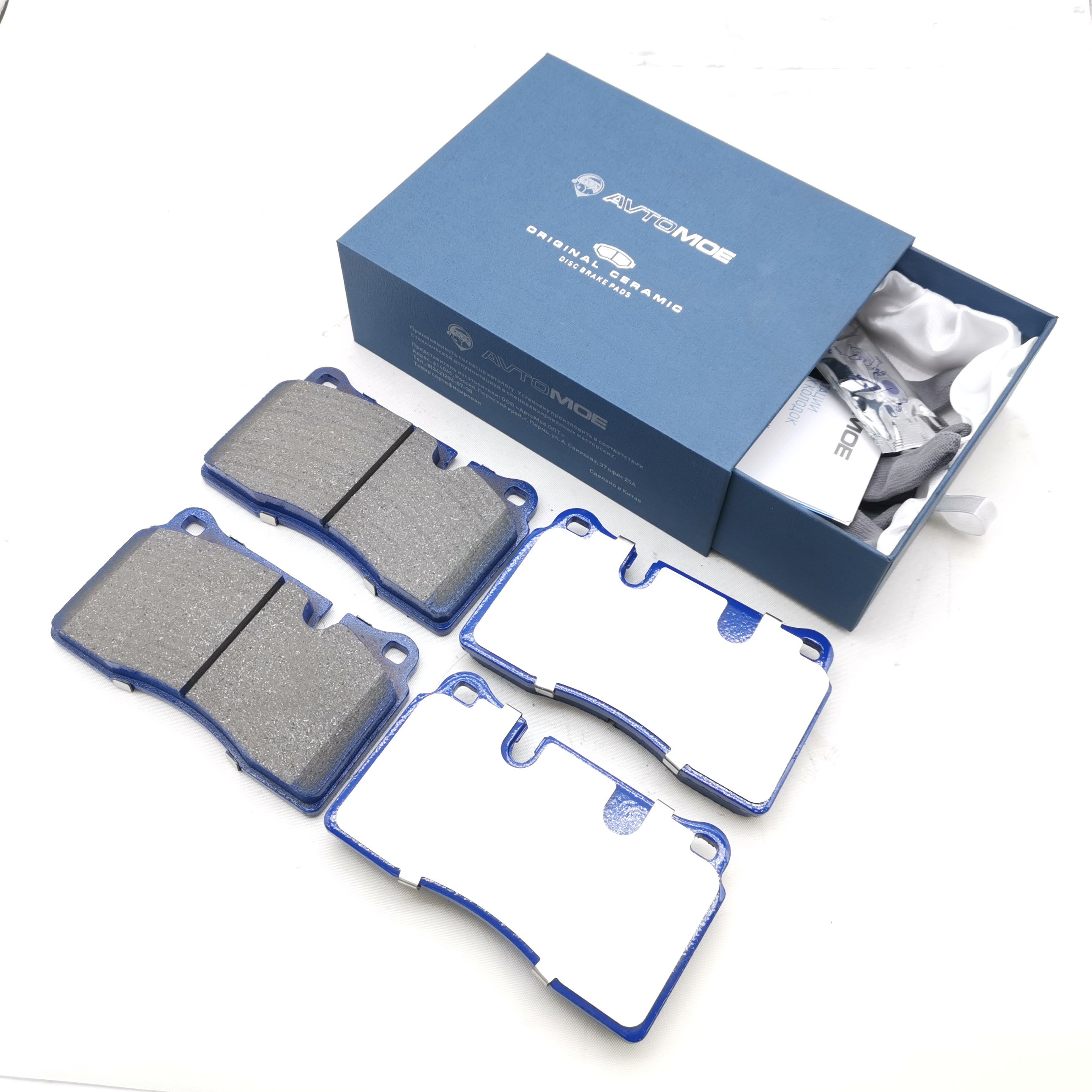 OEM High Quality Auto Brake Systems Front Brake Pads Production Factory D1263 107856041 Car Front Brake Pad for Land Rover