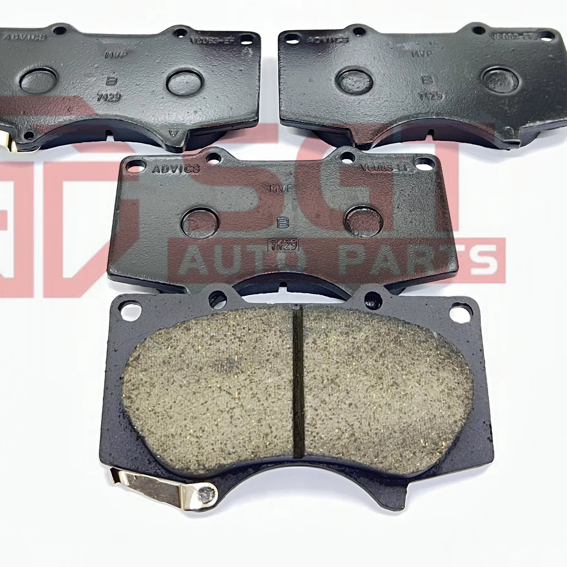 Wholesale New Condition Rear Axle Brake Pads for Toyota Car Model Engine Model 04466-48160