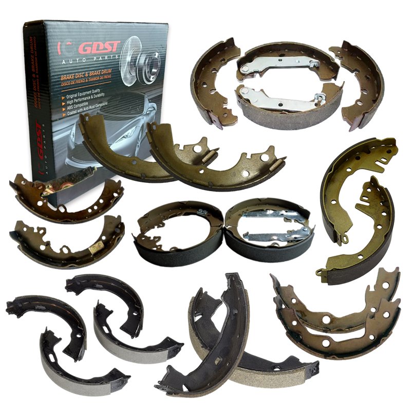 GDST One Year Warranty Automotive Brake System Truck Brake Shoes Manufacture for Mitsubishi Isuzu Hino Toyota Pickup Hilux