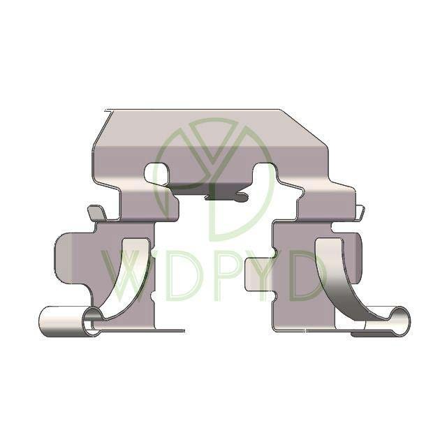 D1089 Auto Spare Parts Brake Pad Hardware Repair Kit Brake Pad Retaining Clips for Honda