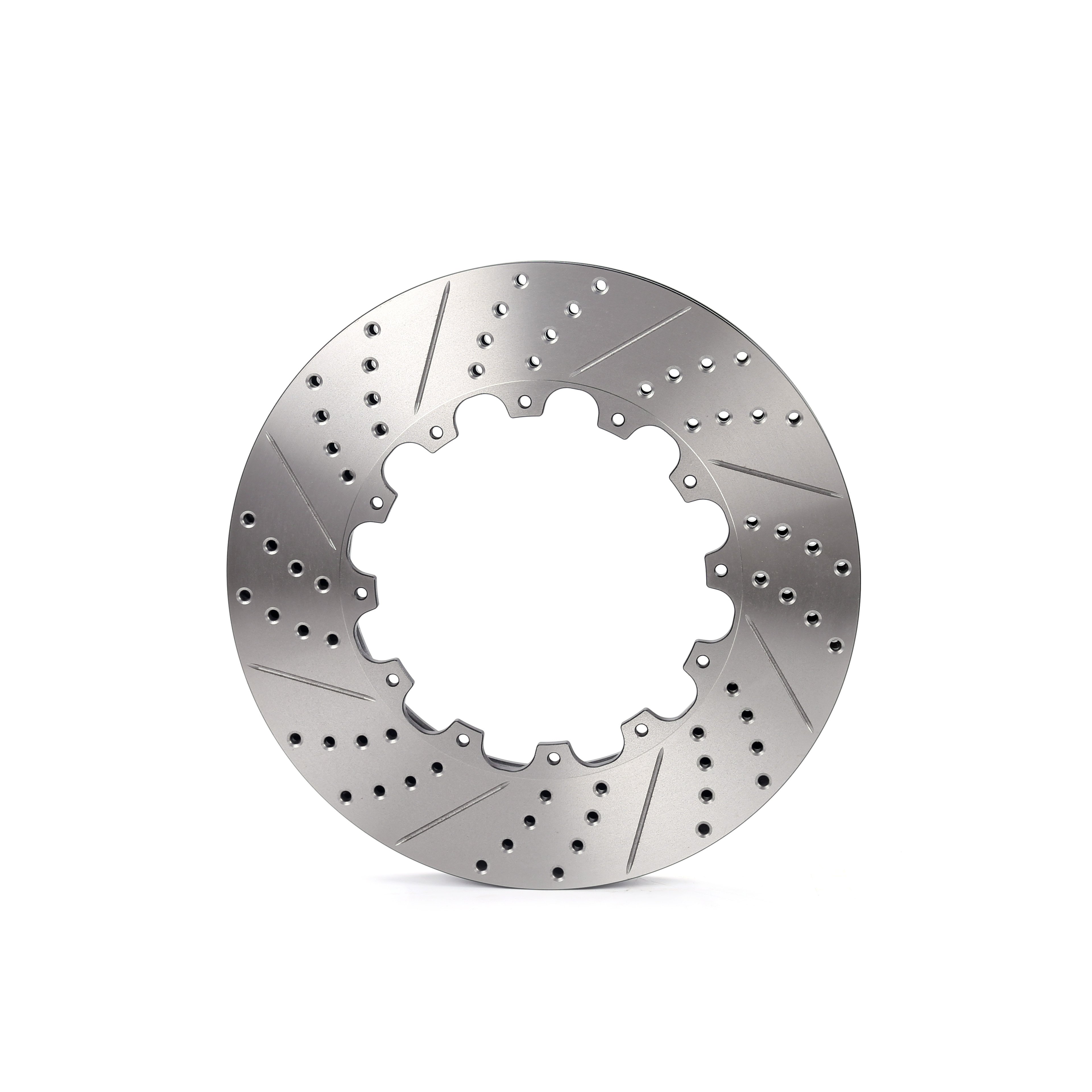 370mm*36mm K72 Carbon Fiber Brake Rotors Drilled Slotted Refitted Brake Rotors System Brake Disc