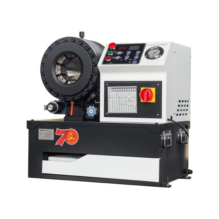 Germany New Model Semi Auto 12v Hydraulique Hydraulic Hose Crimping Machine