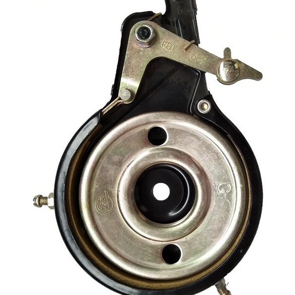 Factory Wholesale Black Silver Bicycle Drum Brake Good Quality Durable Mountain Road Parts with Pads Wholesale Price