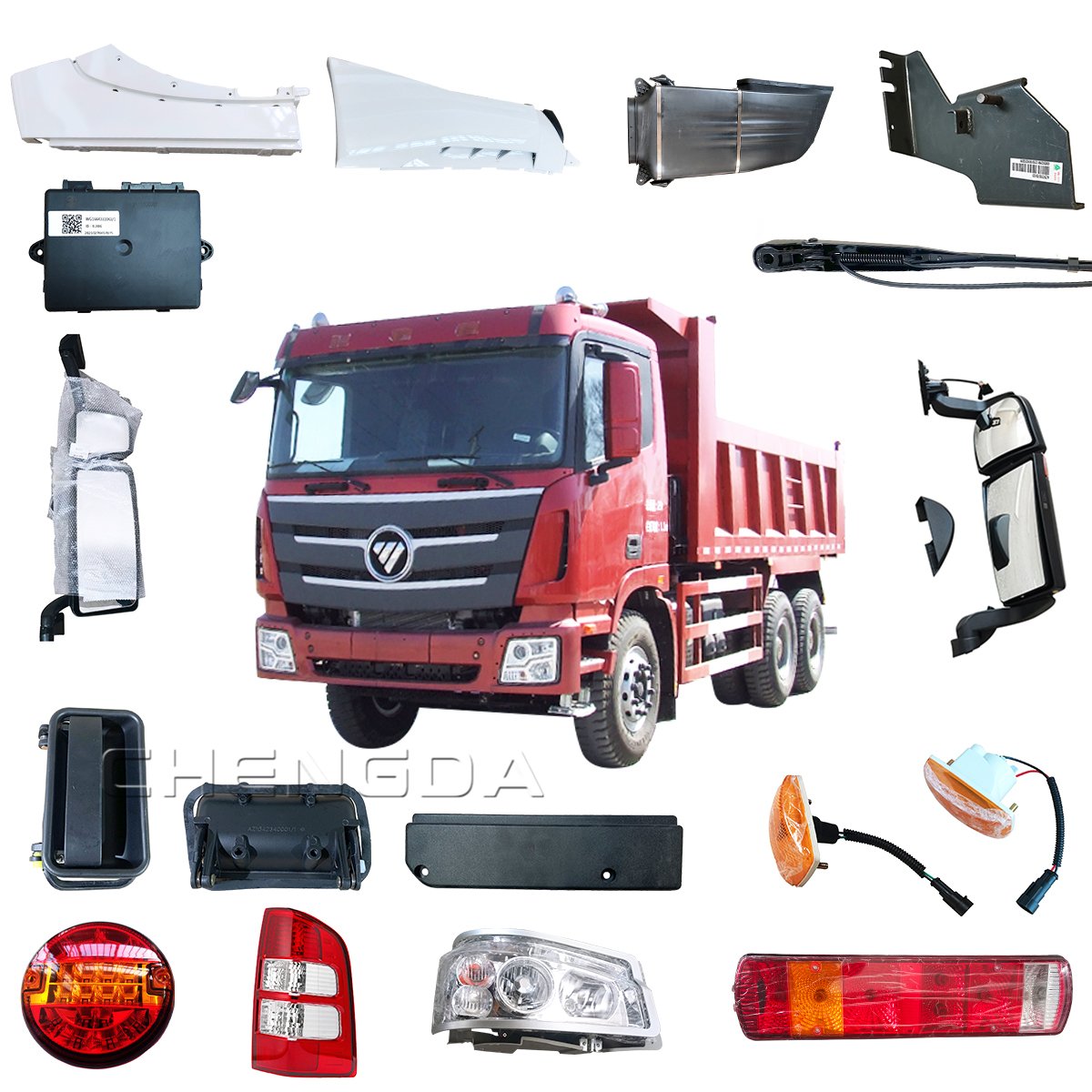 Wholesale Howo 371hp Dump Truck Tractor Truck Parts Accessories for Sale