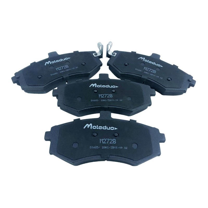 M2728 Front Brake Pad D1605 for JAC Ceramic Semi-metal Customized Durable Original Quality Brake Friction Wholesale Price