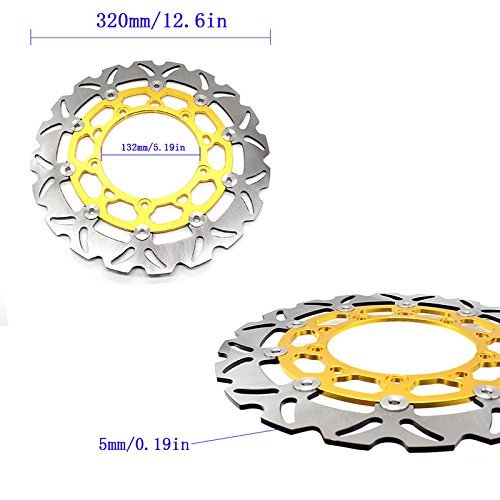 OEM Motorcycle Parts Front and Rear Floating Rotors 300mm Motorcycle Brake Disc for YAMAHA YZF-R15 V3