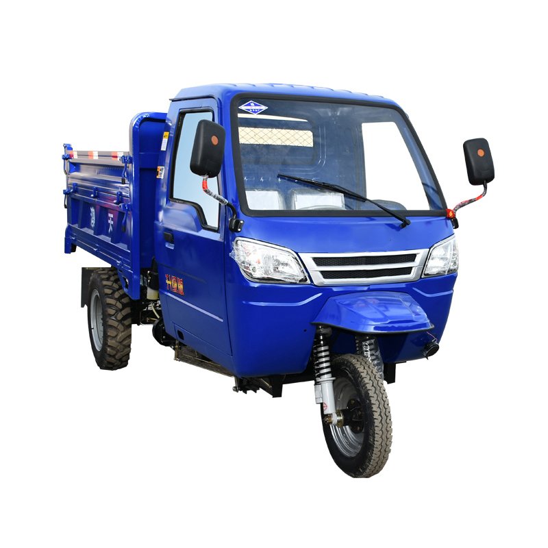 Docker Tricycle Motorcycle Commercial Tricycle Gasoline Engine Cargo Tricycle