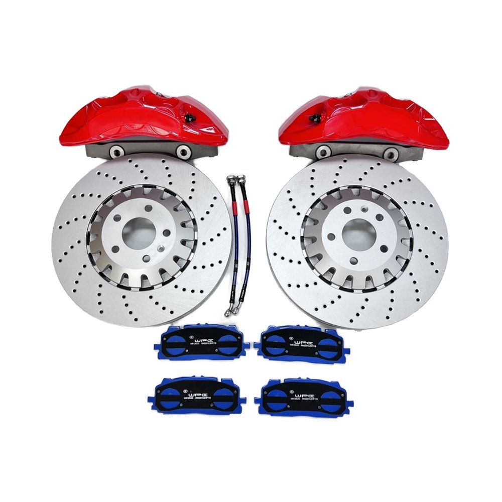 Akebono 8n Big Brake Caliper Full Set 350-375mm Brake Disc/rotor Caliper 6 Piston 18 Inch Wheels for audi A8 A4 B7 bmw Mercedes