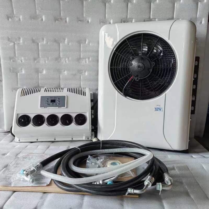 Hot Selling Truck AC RV Split Excavator Electrical Air Conditioning Car 12 Volt 24v Tractor Truck Parking Air Conditioner