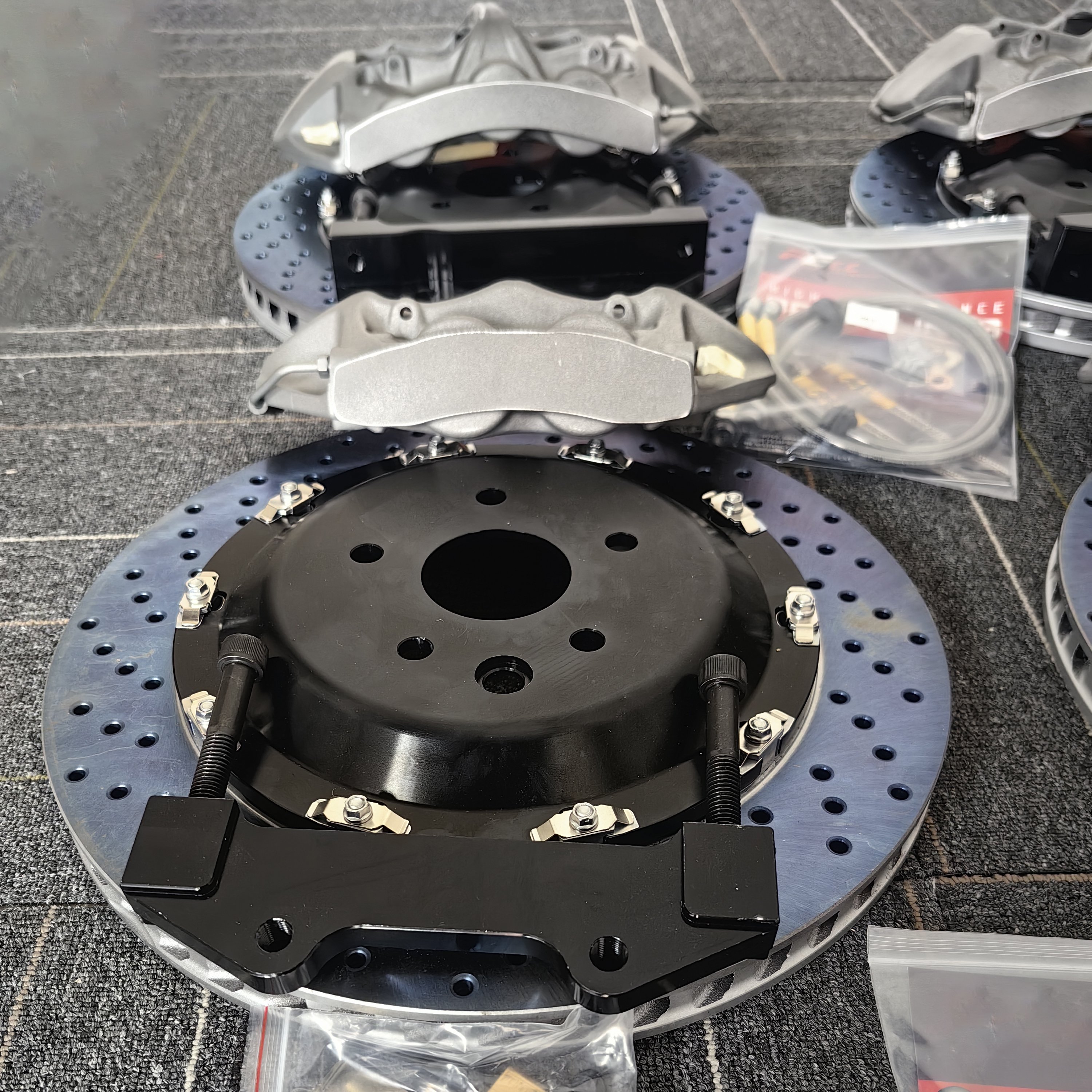 Lightweight Caliper Kit GT6 6 Piston Brake Caliper & 4 Piston Big Brake Kit for Porsche 911 Series 380mm Brake Disc