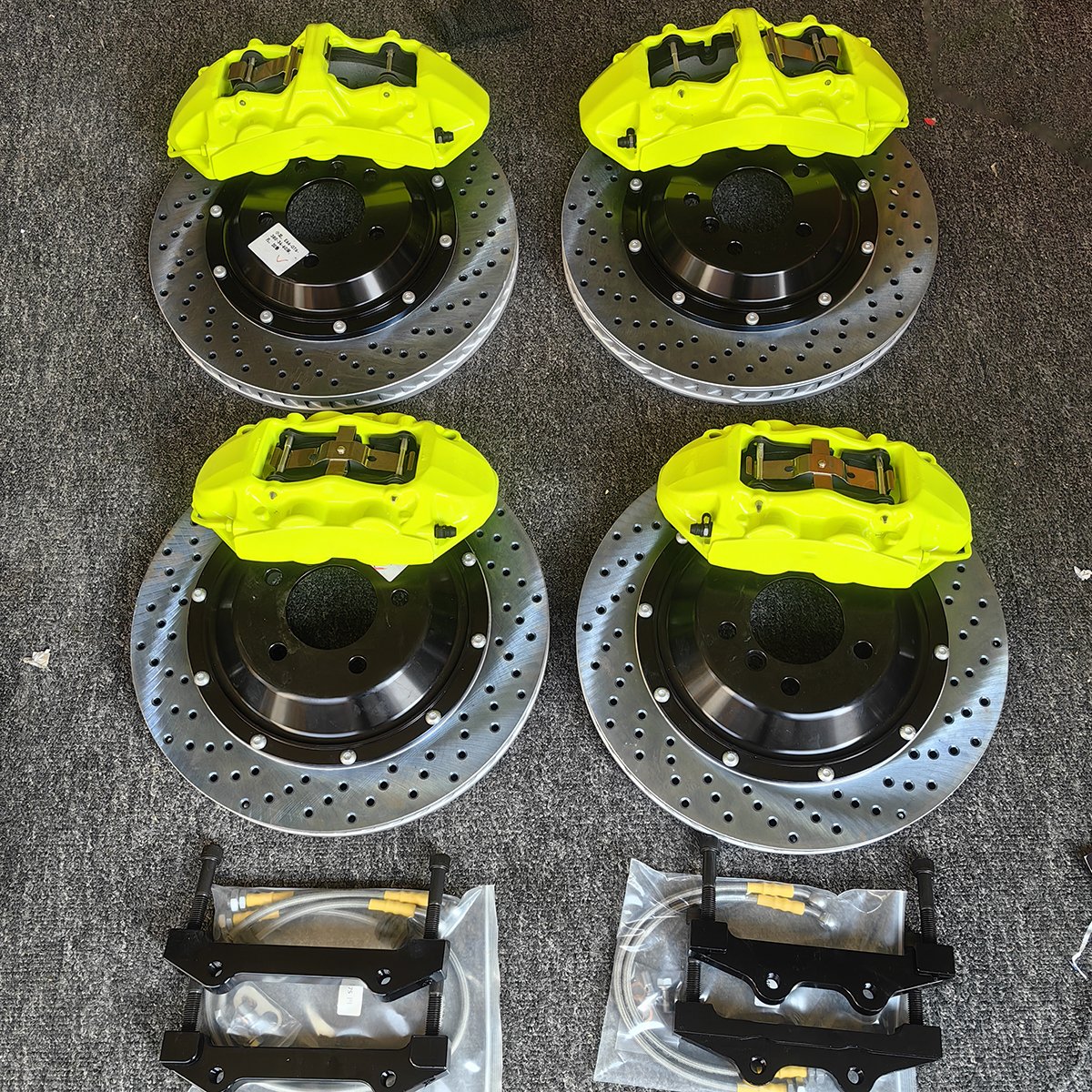 Lightweight Caliper Kit GT6 6 Piston Brake Caliper & 4 Piston Big Brake Kit for Porsche 911 Series 380mm Brake Disc