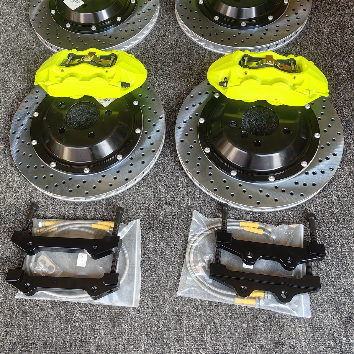 Lightweight Caliper Kit GT6 6 Piston Brake Caliper & 4 Piston Big Brake Kit for Porsche 911 Series 380mm Brake Disc