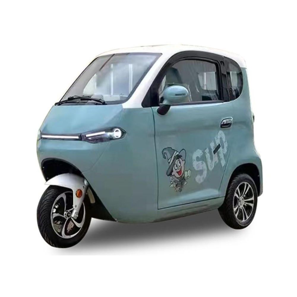 Electric Tricycle 3 Wheel Mini Electric Car 1500W Tricycle Passenger Vehicle 60V58AH