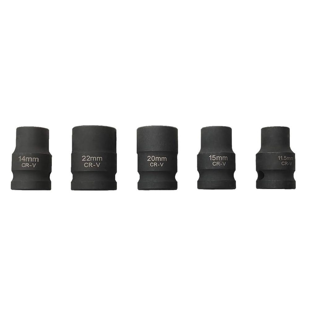 5 Pcs Brake Caliper Socket Special Sleeve Auto Repair Maintenance Accessories Easy to Use Pad Screw Removal Tool