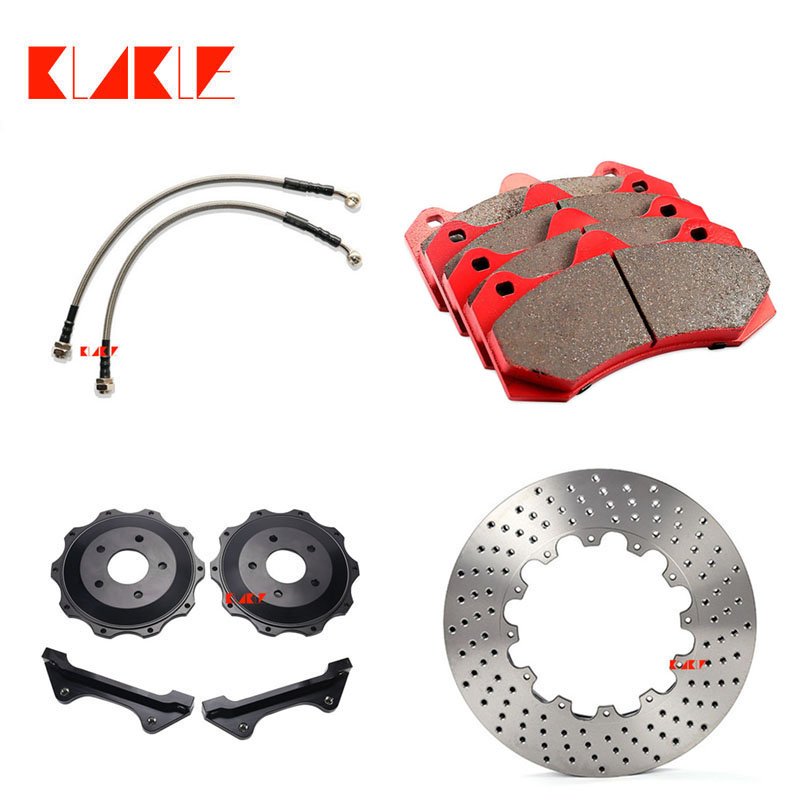KLAKLE Modify Car Brake Kit 9200 4 Piston Brake Caliper Disk Brake 355*28MM for BMW X5 E70 2008 Year