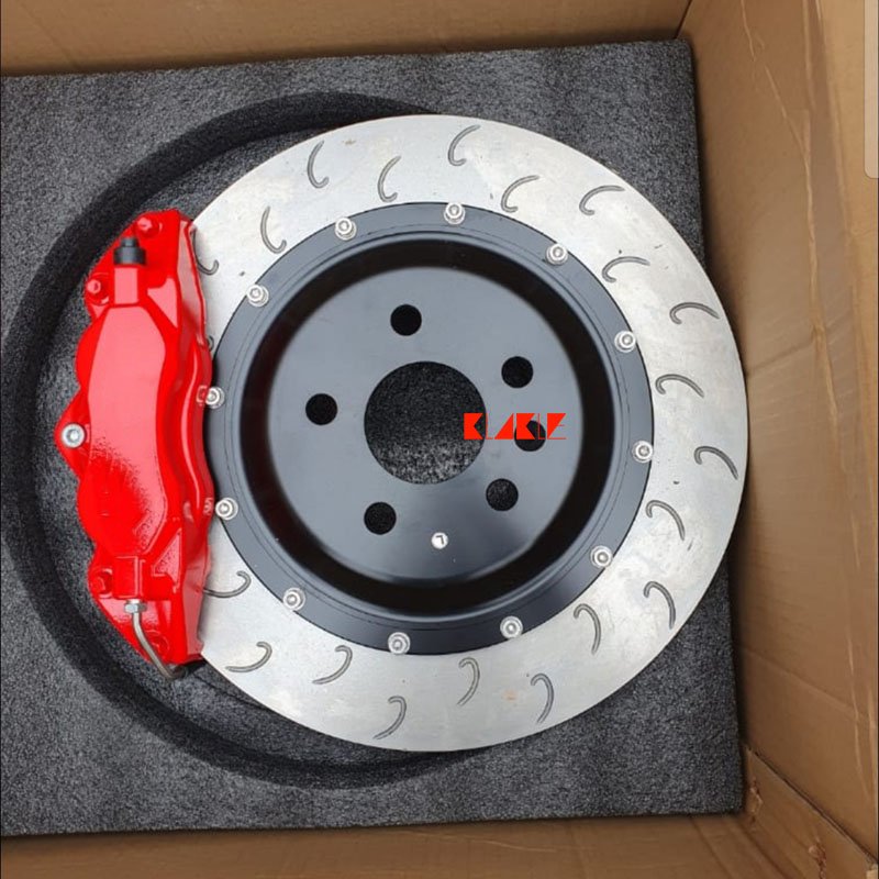 KLAKLE Modify Car Brake Kit 9200 4 Piston Brake Caliper Disk Brake 355*28MM for BMW X5 E70 2008 Year
