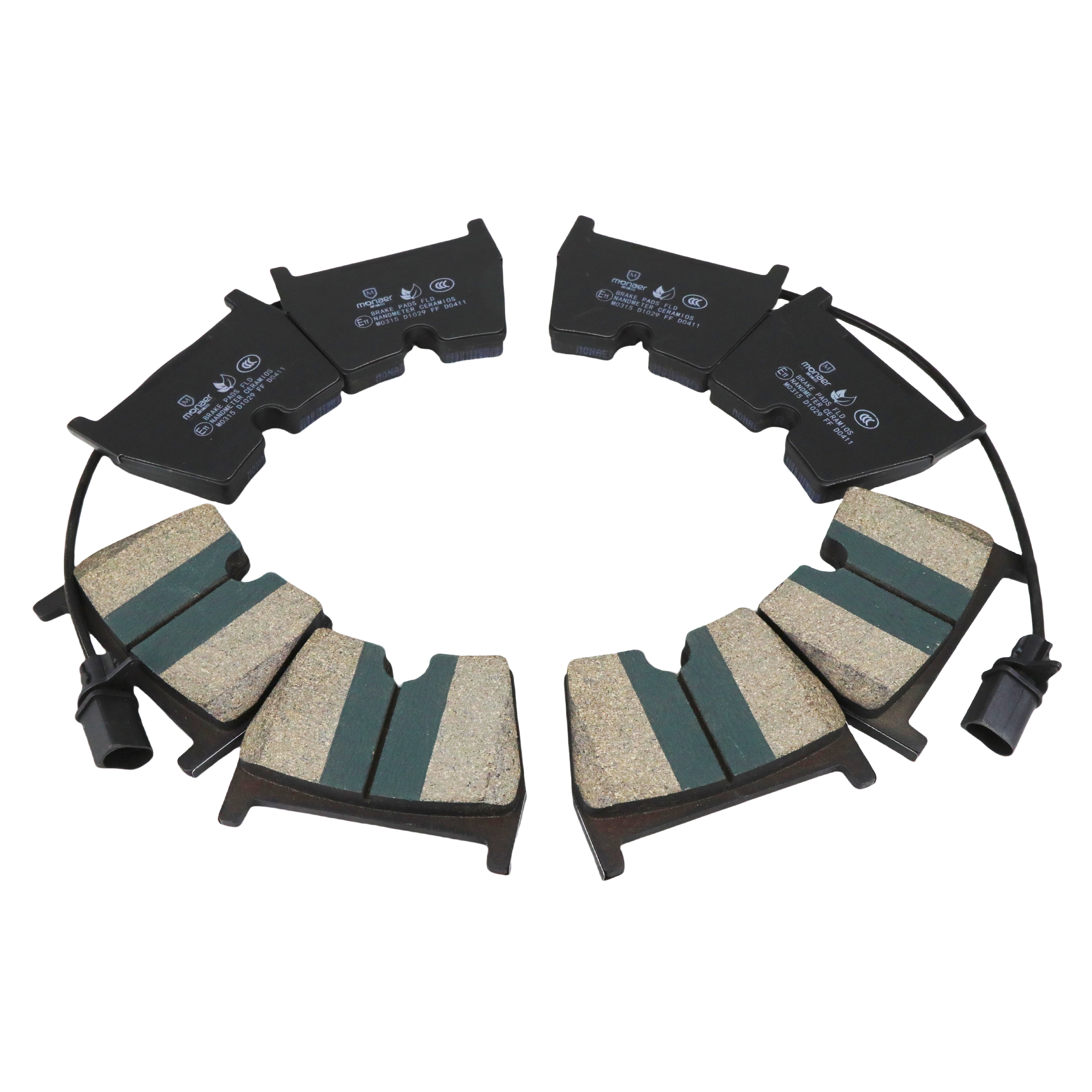 Automotive Brake Pad Manufacturers Front Brake Pad D1029 Ceramic Brake Pads for AUDI RS6/R8