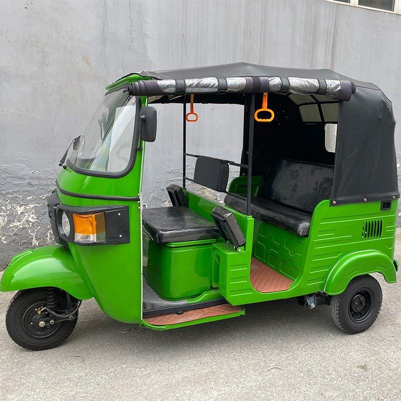 5 Seats Gasoline Tricycle Motorized Petrol Rickshaw Tricycle Motorcycle 150cc