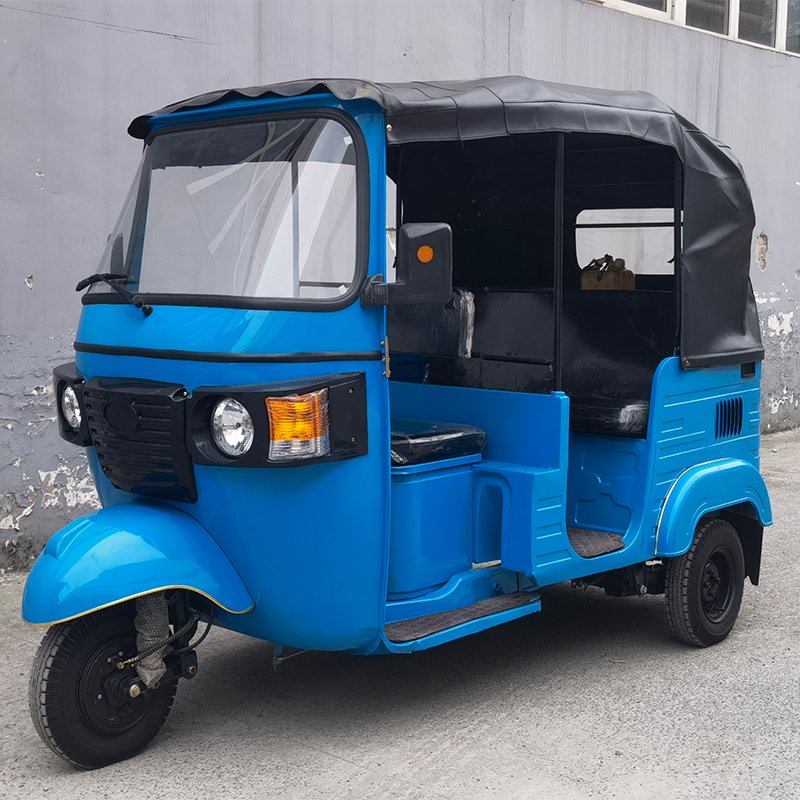 5 Seats Gasoline Tricycle Motorized Petrol Rickshaw Tricycle Motorcycle 150cc