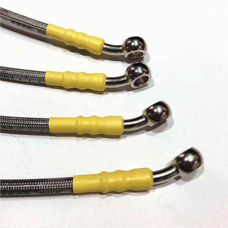 Stainless Steel Braided Brake Pipe Hose Is Used for Automobile Modified Caliper Steel Throat Brake Oil Pipe