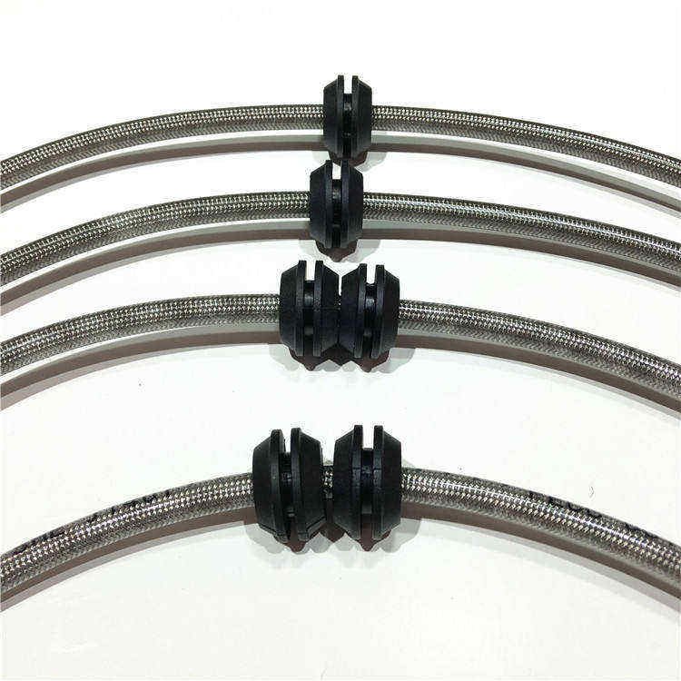 Stainless Steel Braided Brake Pipe Hose Is Used for Automobile Modified Caliper Steel Throat Brake Oil Pipe