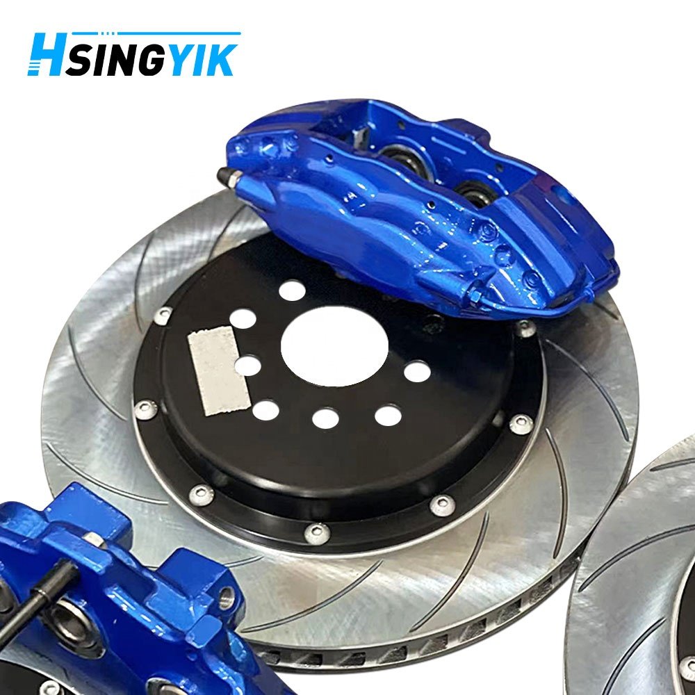 Racing Blue Brake Kit Six Piston 355mm Front Brake Upgrade Four Piston 355mm Rear Brake for BMW E39 530d