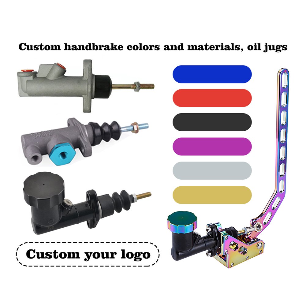 Custom Aluminum Vertical Type Cylinder 0.7'' Drift Handbrake New Condition for Car Custom Hydraulic Handbrake