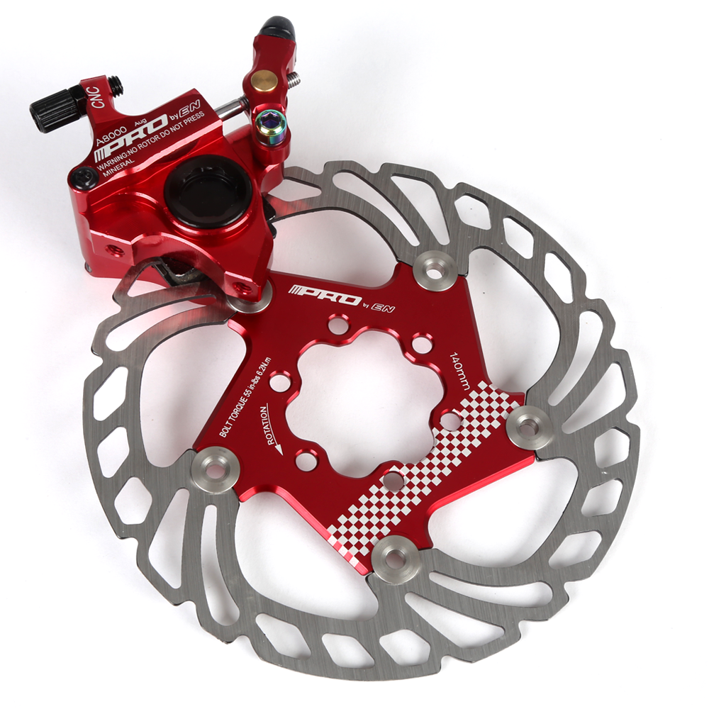 High Quality IIIPRO 140mm Road Bike CNC Wire Pull Double-Sided Drive Bicycle Hydraulic Disc Brake Caliper