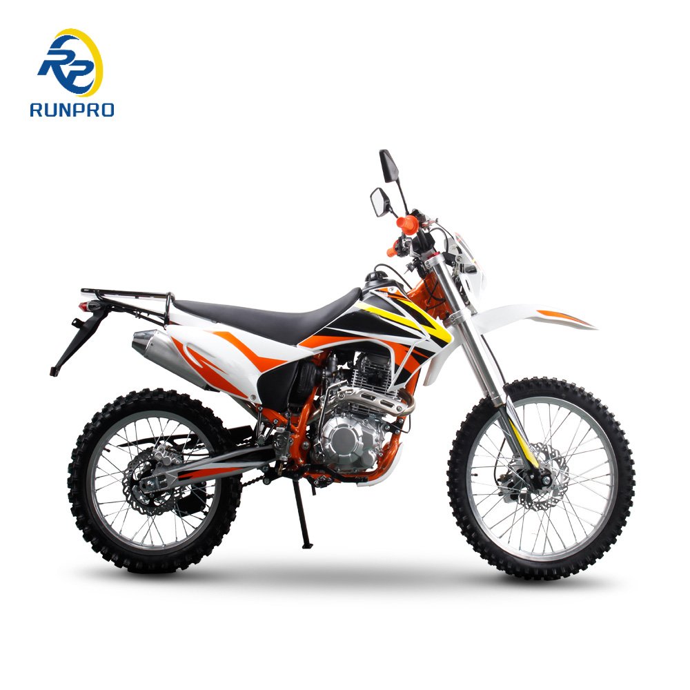 Runpro 250cc High-Performance 4 Stroke Electric Fuel Disc Brake F/R Kick Start Off-Road Gasoline Dirt Bike Manual 200cc 250cc