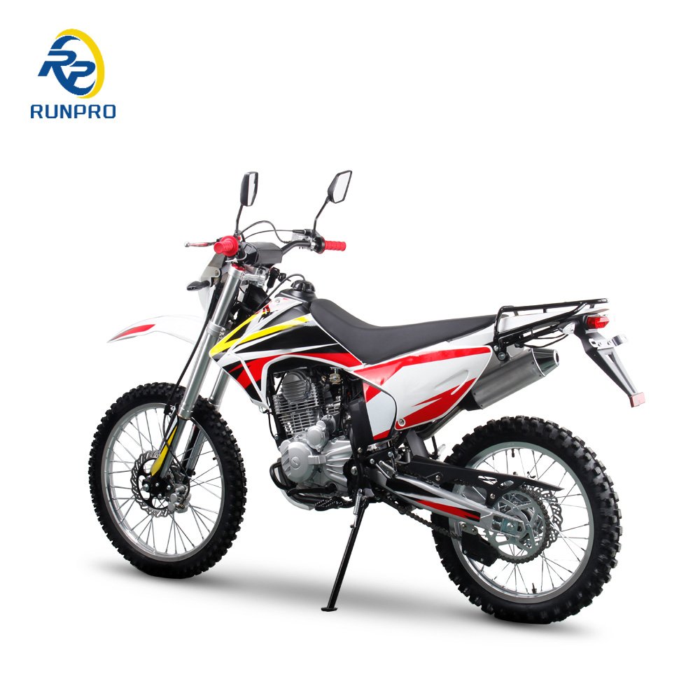 Runpro 250cc High-Performance 4 Stroke Electric Fuel Disc Brake F/R Kick Start Off-Road Gasoline Dirt Bike Manual 200cc 250cc
