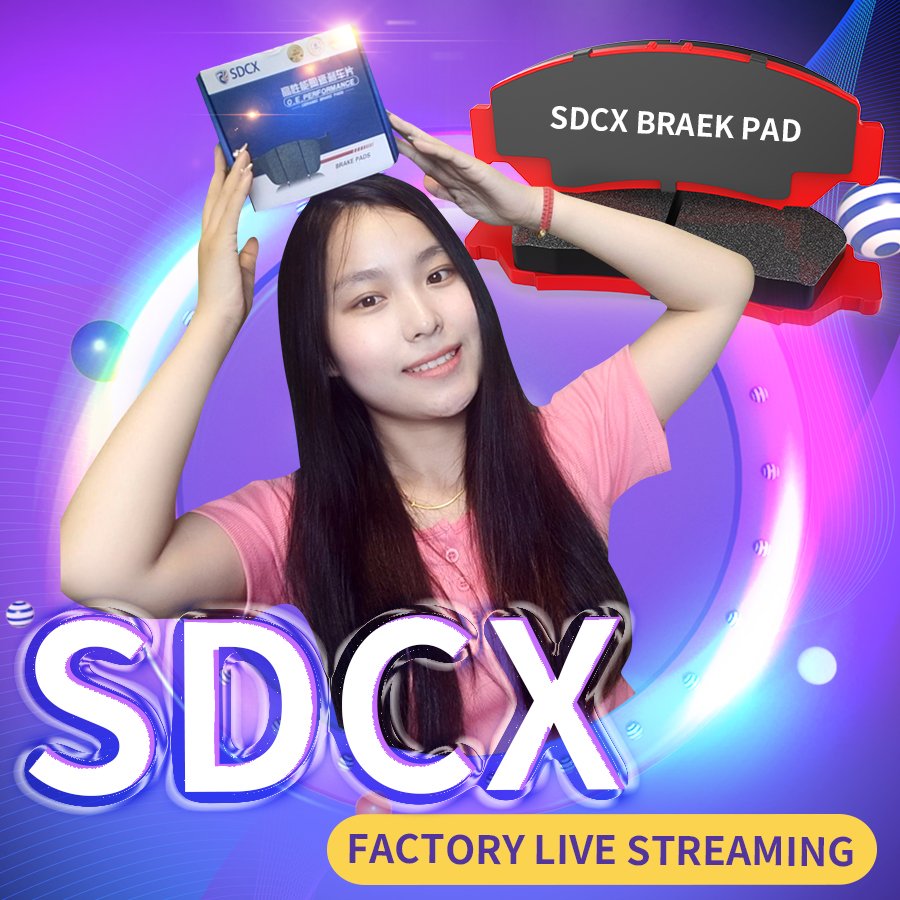 SDCX D740 Auto Parts Brake Pad Factory High Quality Brake Shoe Top High Quality for Different Countries Brand Mercedes-Benz