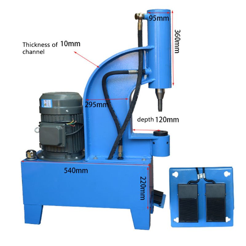 Heavy Duty Auto Brake Pad Riveting Machine Full Automatic Electric Control Pneumatic Auto Brake Shoe Shovel Riveting Machine