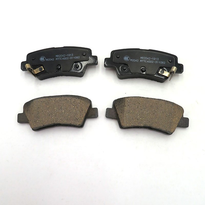 High Quality Ceramic Brake Pads FAW Bestune T77 Rear Brake Pads OE No.B3502035BK01 B3502040BK01