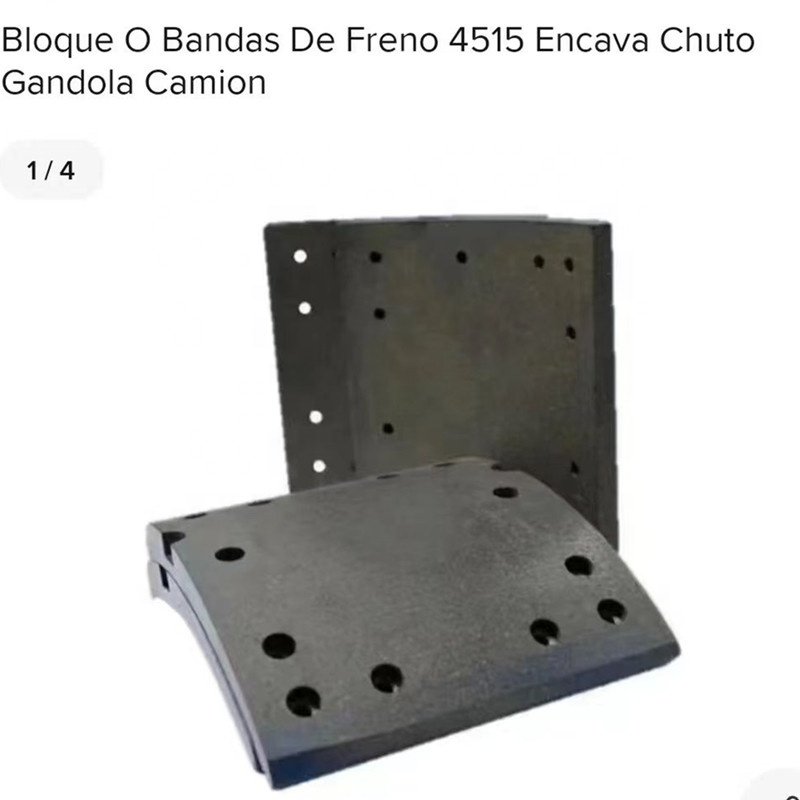 OE:4515 Truck Brake Linings Manufacturers of Brake Pads for Heavy Trucks Asbestos-free
