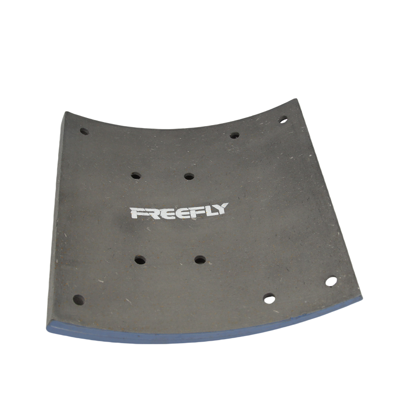 Heavy Duty Drum Brake Lining WVA 19582 Wear Resistance Bus Brake Pad Brake Shoe Lining MB/76/1 for MAN SHACMAN