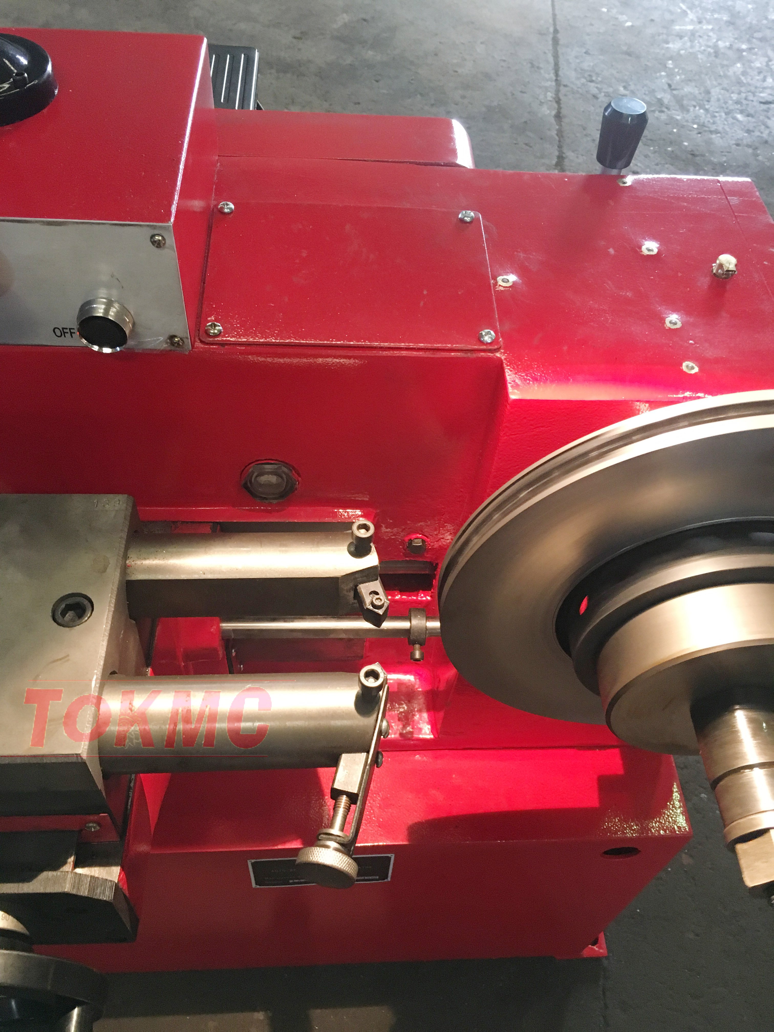 Disc Drum Brake Lathe Machine 102-400mm 180-450mm China Tokmc 12