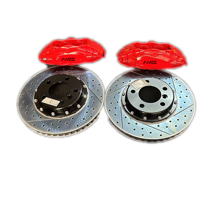 Rear F50 Racing Brake Calipers 355mm 380mm Caliper 4 Piston Disc Kit for Renault Kadjar Bmw Infiniti Q50 Toyota Landcruiser