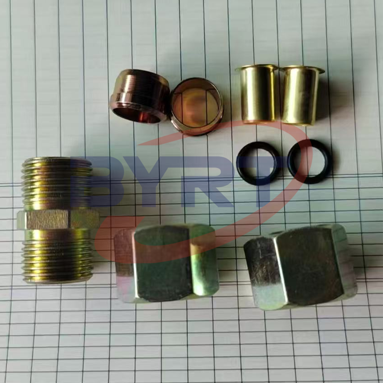 Truck Brake Threaded Connector Truck Brake Fittings Accessories Truck Fuel Tank Fittings Front and Rear Split Cylinder Fittings