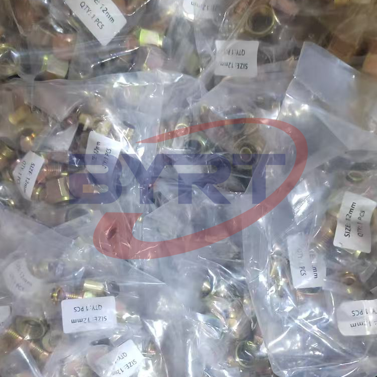 Truck Brake Threaded Connector Truck Brake Fittings Accessories Truck Fuel Tank Fittings Front and Rear Split Cylinder Fittings