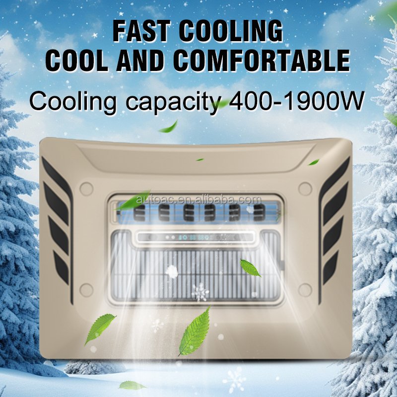 Manufacture Price Aire Acondicionado Electrico Para Auto Ar Condicionado 12V Air Conditioning for Trucks