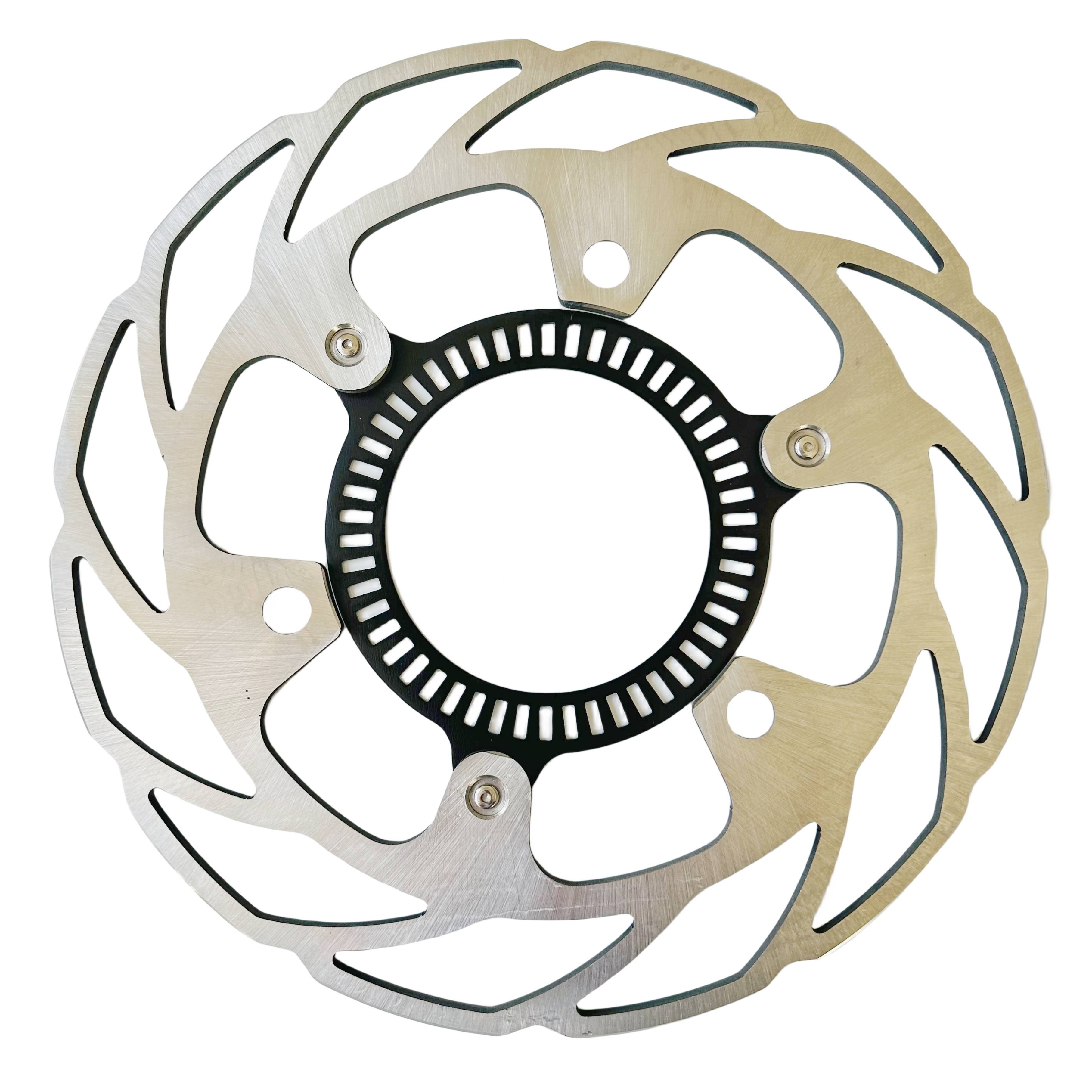 Custom 220mm Lightweight Motorcycle Rear Brake Rotor Disc with ABS for Kawasaki Ninja Z400 EX400 EX250 EX300