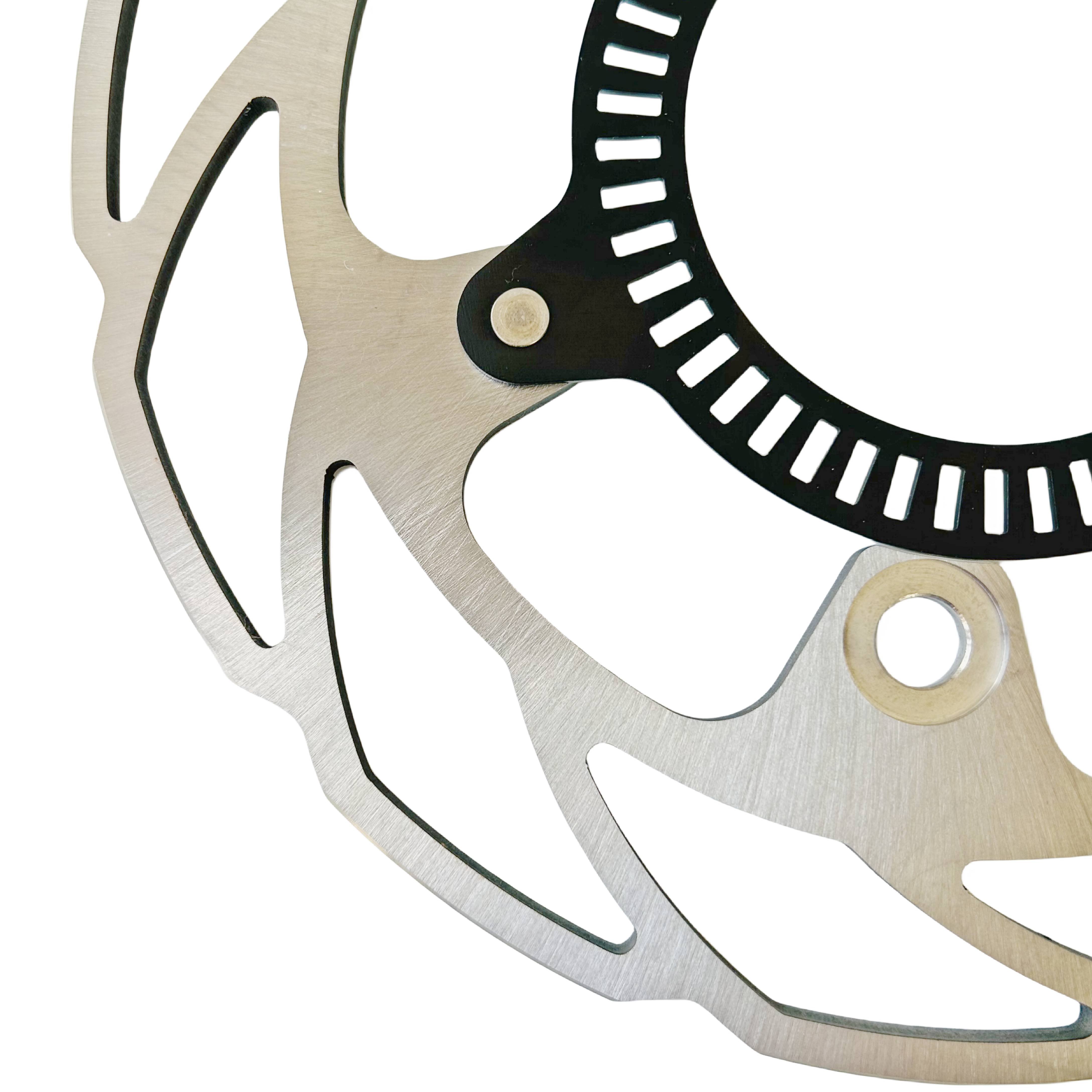 Custom 220mm Lightweight Motorcycle Rear Brake Rotor Disc with ABS for Kawasaki Ninja Z400 EX400 EX250 EX300