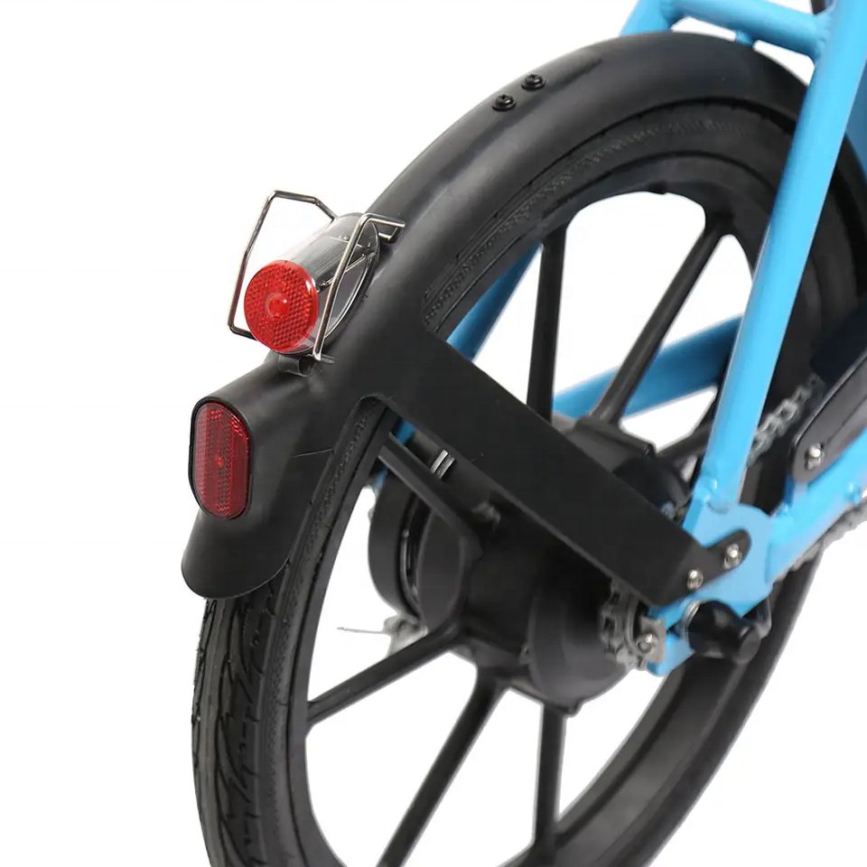 TXED 24"x1.5 Single Speed 36V/15.6Ah/250W Rear Moto Drum Brake Non-inflatable Tires Sharing Electric Bike