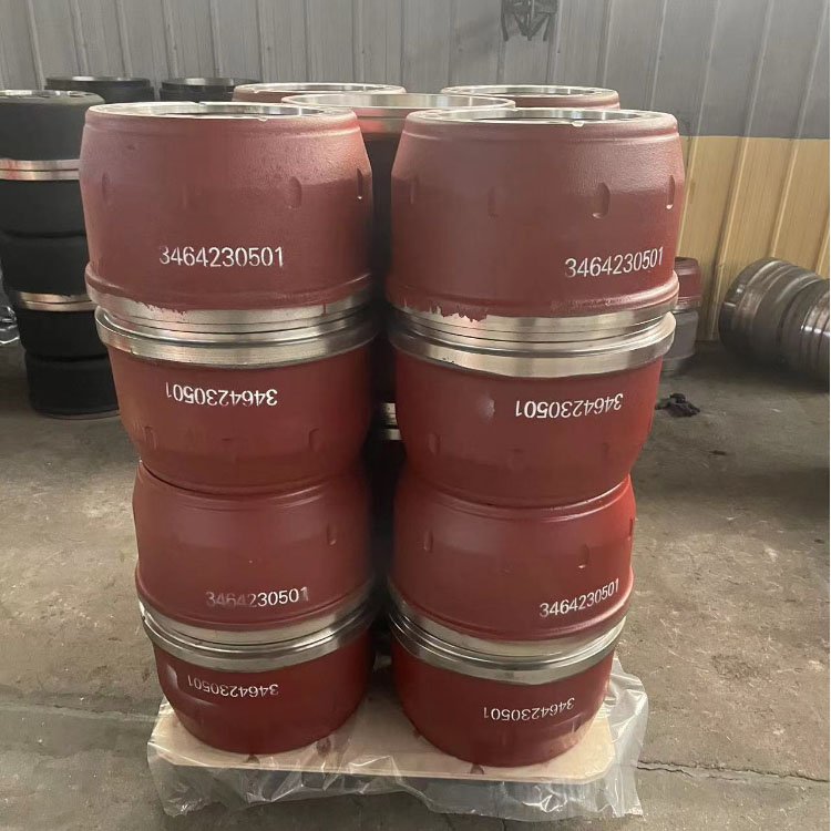 Brake Drum 3464230501 Suitable for M-Mercedes Volvo Iveco DAF BPW Scania Men's ROR FRUEHAUF HINO SAF York MAZ LIAZ Isuzu Trailer