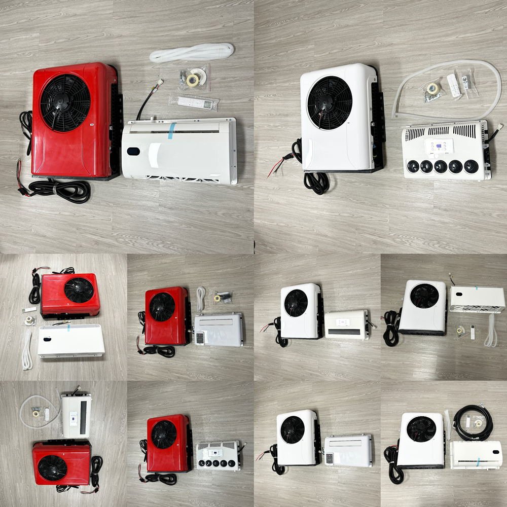 24V Factory Direct Sell Auto Accessories Universal Wholesale Electric Parking air Conditioning Portable 12V Split-Type Car