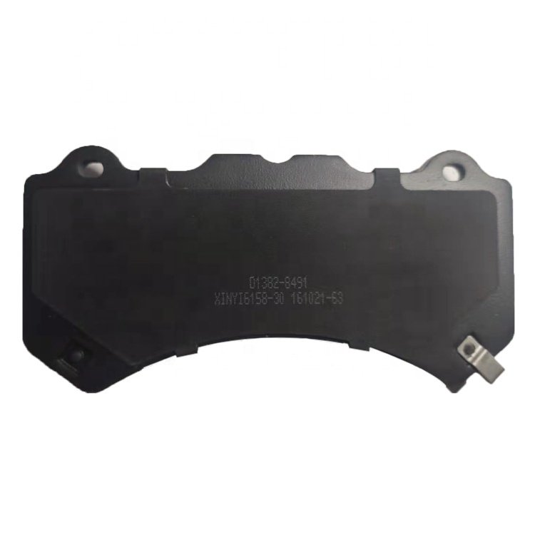 D1382 Carbon Black Front Auto Spare Parts Brake Shim Racing Brake Pad for GTR35