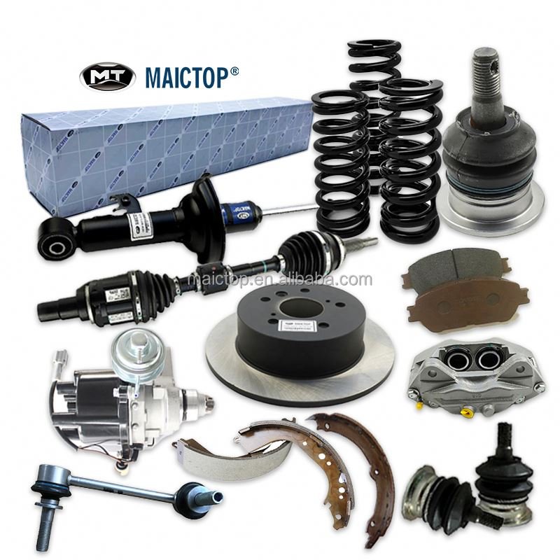 Maictop Japanese Car Auto Parts Rear Drum Brake Shoe Set for Toyota Land Cruiser for Camry for Hiace Rav4 for Tundra for Hilux