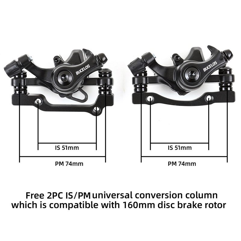 Mechanical Disc Brake Caliper 160mm Disc Rotors FR5 Brake Lever with Cables AVID Bike Accessories Bicycle Disc Brake Set