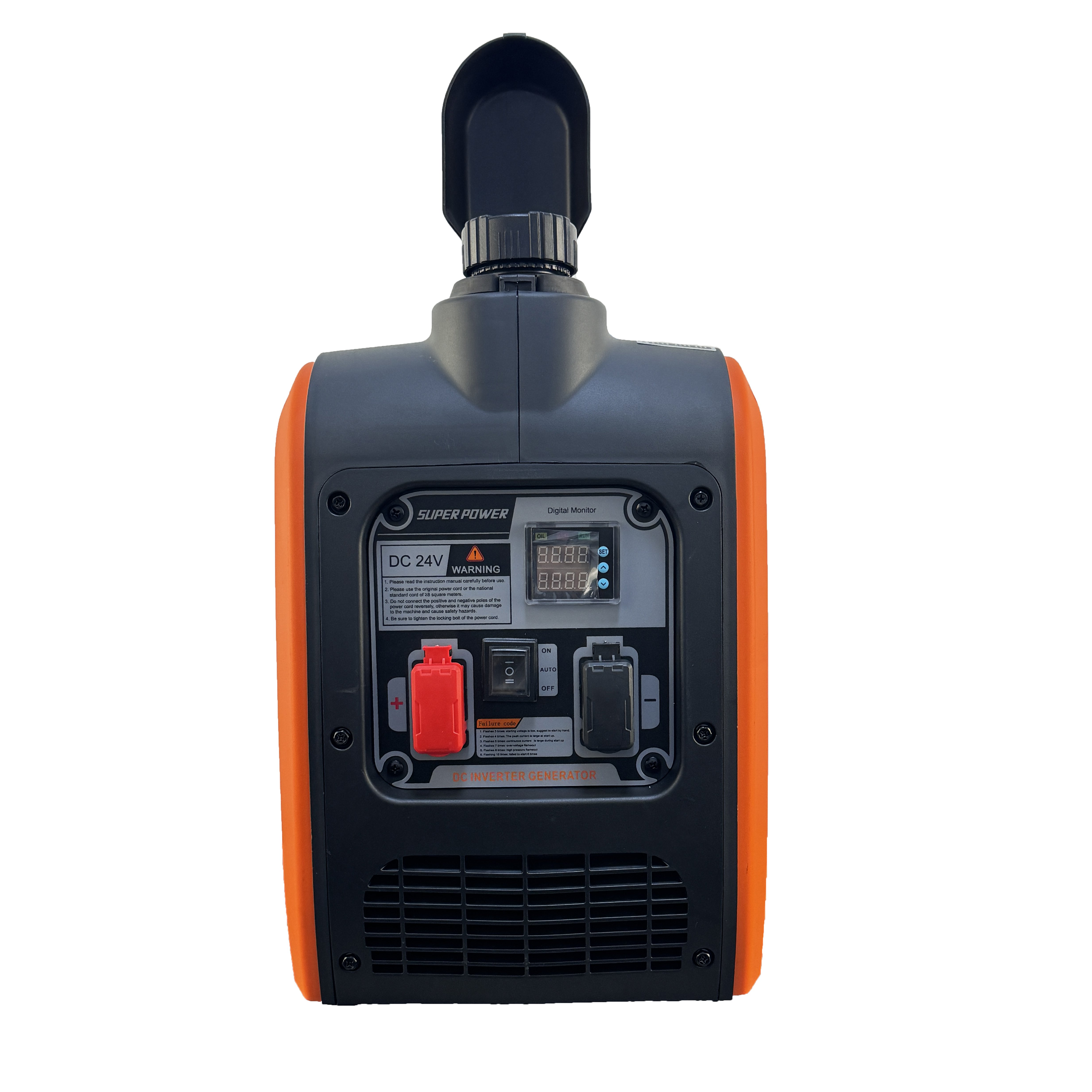 2W 48V DC Intelligent Portable Inverter Gasoline Generator Featuring Auto Start, Remote Start and Low Noise Recoil Systems