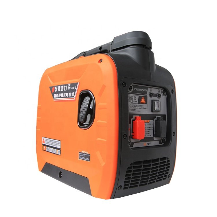 2W 48V DC Intelligent Portable Inverter Gasoline Generator Featuring Auto Start, Remote Start and Low Noise Recoil Systems